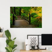 Poster Couleur d'automne, Portland Jardin japonais (Bureau à domicile)