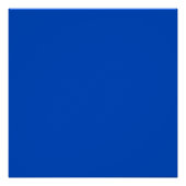 Poster Couleur de clé chroma bleu (Devant)