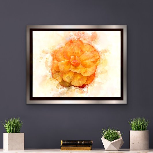 Poster Couleur de fleur de Begonia - wb2