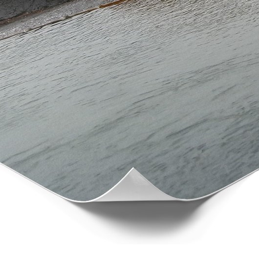 POSTER COULEUR DE LA RIVIÈRE SPOKANE (Coin)