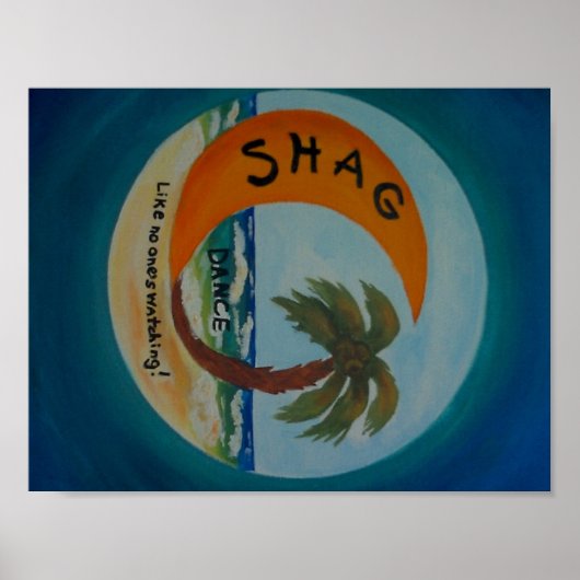 Poster Couleur de l'affiche Shag Dance (Devant)