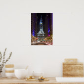 Poster Couleur de nuit Grand Canvas St (Cuisine)