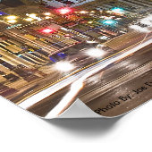 Poster Couleur de nuit Grand Canvas St (Coin)