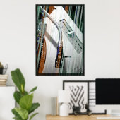 Poster couleur de pluie vinyle_0001 (Bureau à domicile)