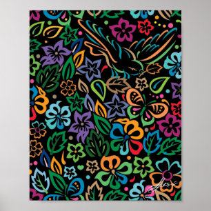 Poster Couleur de vie