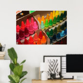 Poster Couleur de votre vie (Bureau à domicile)