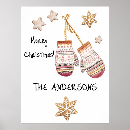 Poster Couleur d'eau douce Pays Illustrations rustiques (Devant)