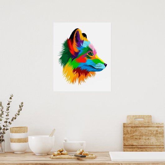 Poster Couleur du lobo (Cuisine)