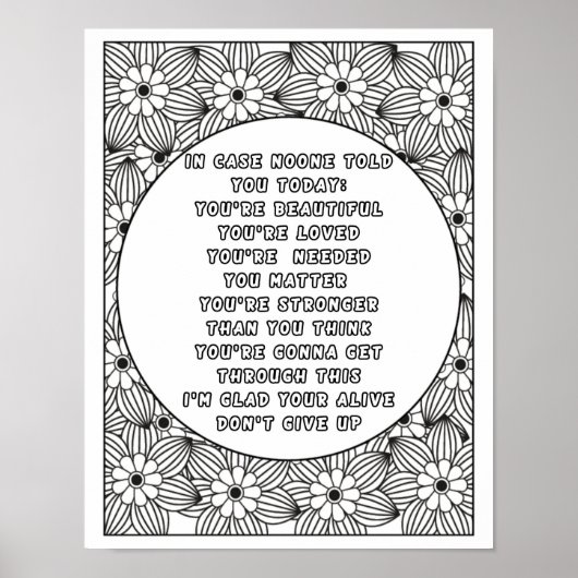 Poster Couleur du monde : teintes vives de la positivité (Devant)