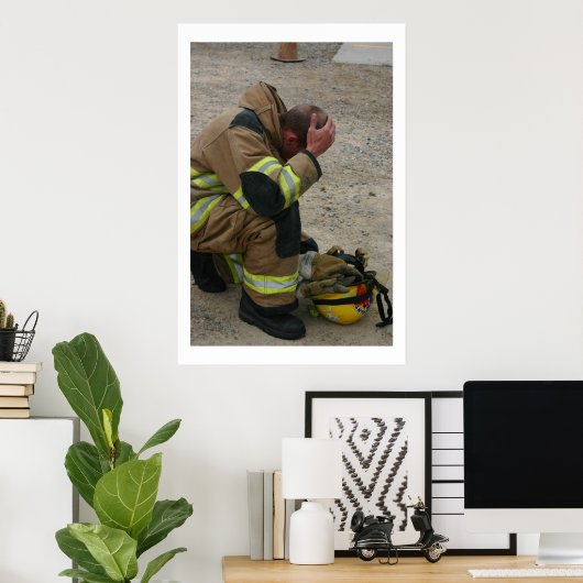 Poster Couleur du problème (Bureau à domicile)