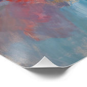 Poster Couleur éclatée (Coin)