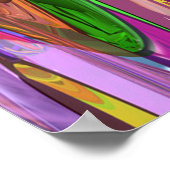 Poster Couleur en mouvement (Coin)