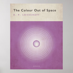 Poster Couleur hors de l'espace HP Lovecraft