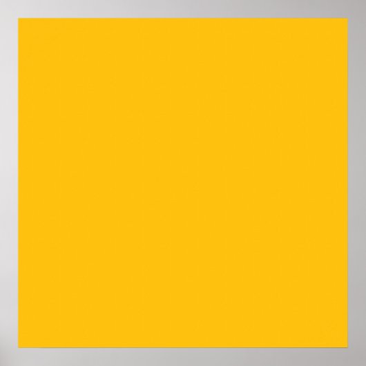 Poster couleur jaune or (Devant)