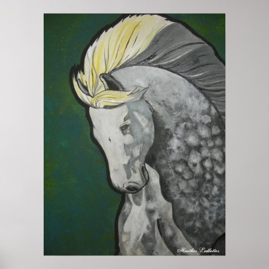 Poster Couleur moi Dapper par Heather Ledbetter (Devant)