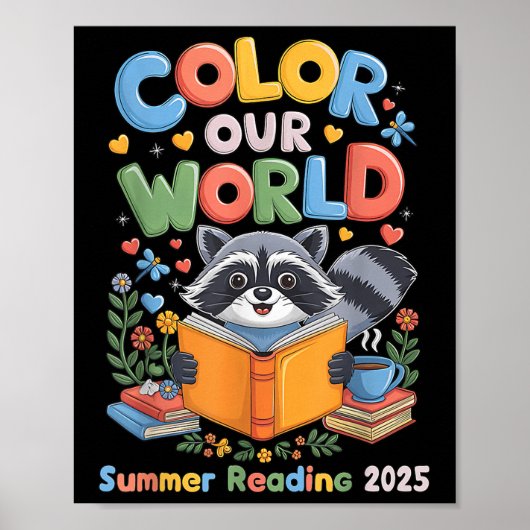 Poster Couleur Notre Programme Mondial de Lecture Été 202 (Devant)