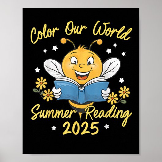 Poster Couleur Notre Programme Mondial de Lecture Été 202 (Devant)