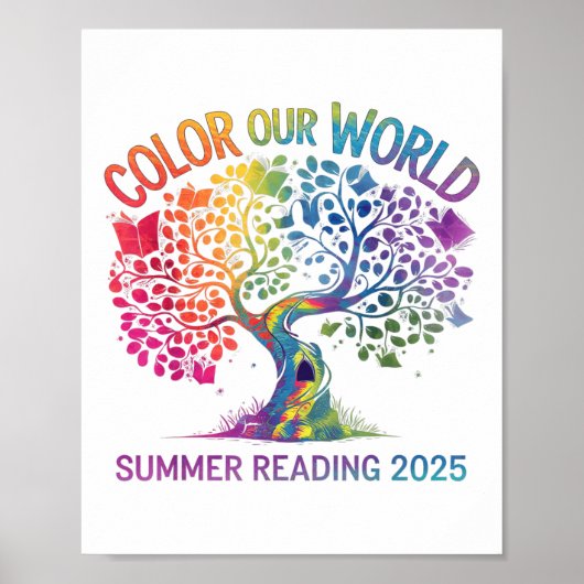 Poster Couleur Notre Programme Mondial de Lecture Été 202 (Devant)