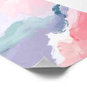 Poster Couleur rose (Coin)