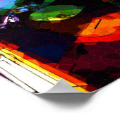 Poster Couleur solaire (Coin)