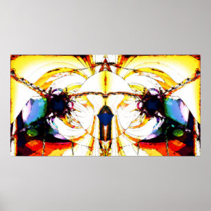 Poster Couleur solaire