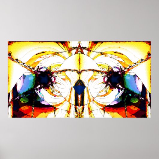 Poster Couleur solaire (Devant)