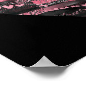 Poster Couleur solide des yeux Pitbull (Coin)