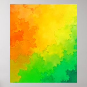 Poster Couleur texturée