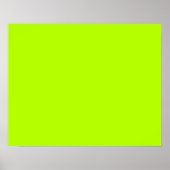 Poster Couleur verte de chaux électrique prête à Customis (Devant)