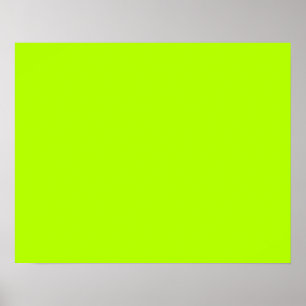 Poster Couleur verte de chaux électrique prête à Customis