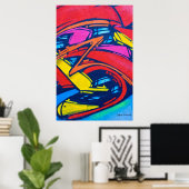 Poster Couleurs (Bureau à domicile)