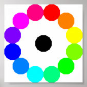 Poster Couleurs (Devant)