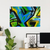 Poster Couleurs 3 (Bureau à domicile)