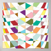 Poster Couleurs Abstraites (Devant)