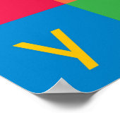 Poster Couleurs alphabétiques (Coin)