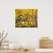 Poster Couleurs automnales des arbres d'Aspen 3 (Cuisine)