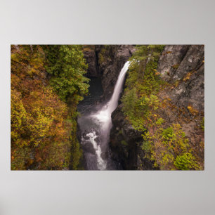 Poster Couleurs Automnes À Elk Falls