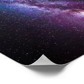 Poster Couleurs claires de la voie lactée (Coin)