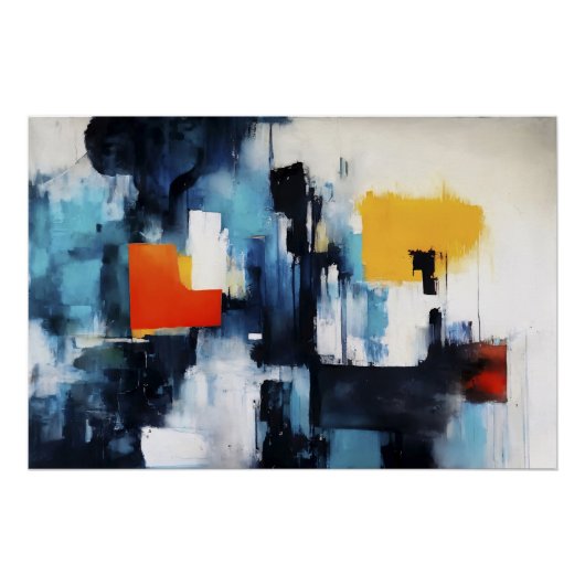 Poster Couleurs cosmiques (Devant)