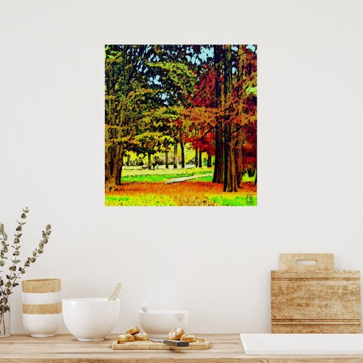 Poster Couleurs d'automne (Cuisine)