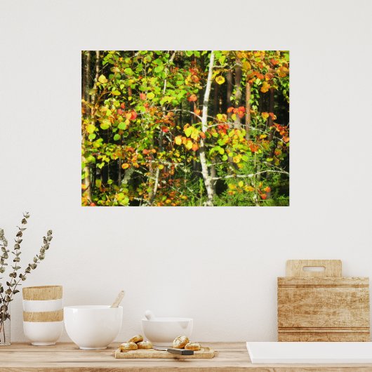 Poster Couleurs d'automne (Cuisine)