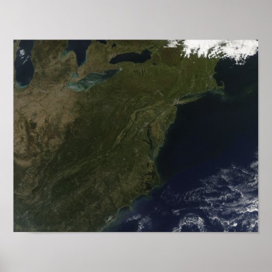 Poster Couleurs d'automne dans le nord-est des États-Unis (Devant)