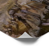 Poster Couleurs d'automne Spray Falls (Coin)
