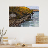 Poster Couleurs d'automne Spray Falls (Cuisine)
