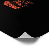 Poster Couleurs de ceinture karaté Silhouette (Coin)