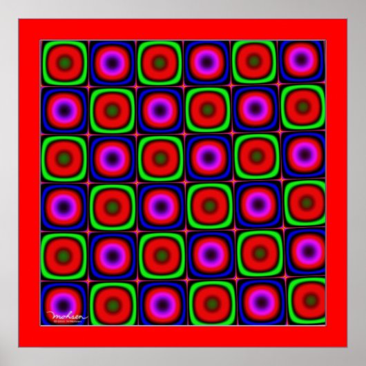 Poster Couleurs de discussion (Devant)