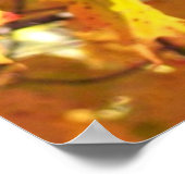 Poster Couleurs de feuillage de pointe en automne (Coin)