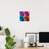 Poster couleurs de l'affiche Lab (Bureau à domicile)
