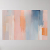 Poster Couleurs de l'aube aérée - Le souffle de l'aube | (Devant)