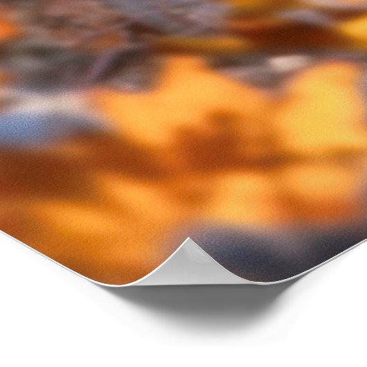 POSTER COULEURS DE L'AUTUME (Coin)